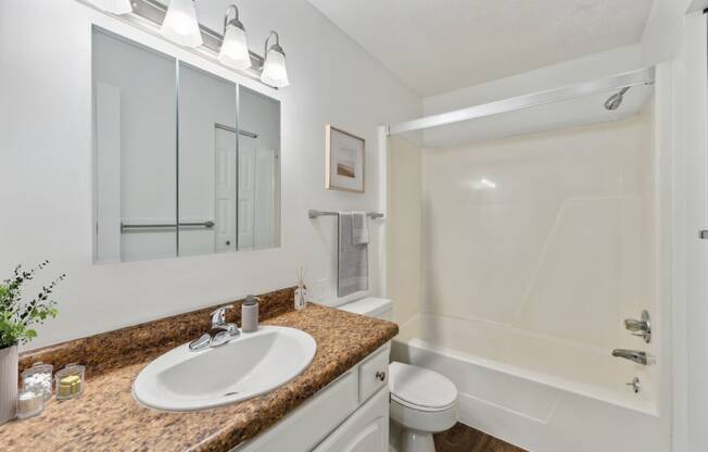 Bathroom with Modern Finishes