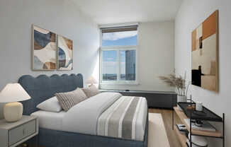 Bedroom with Hard Surface Flooring