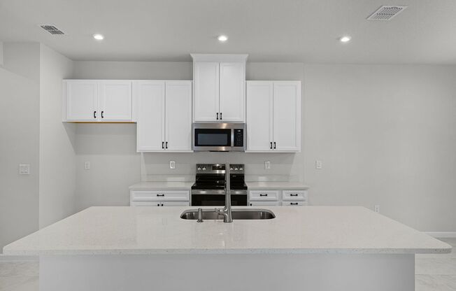 Brand-New 4BR Home with Tile Floors & Quartz Kitchen & Conservation Views
