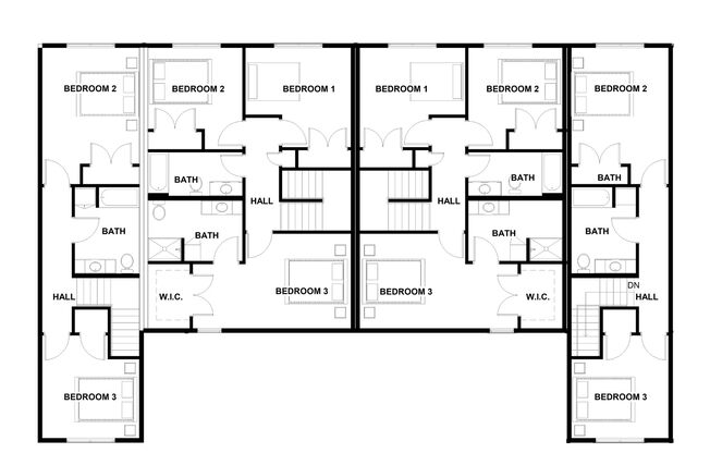 3 beds, 2.5 baths, 1,846 sqft, $2,500, Unit 343