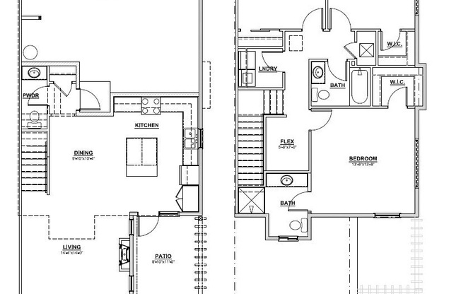3 beds, 2.5 baths, 1,469 sqft, $2,250, Unit F-104