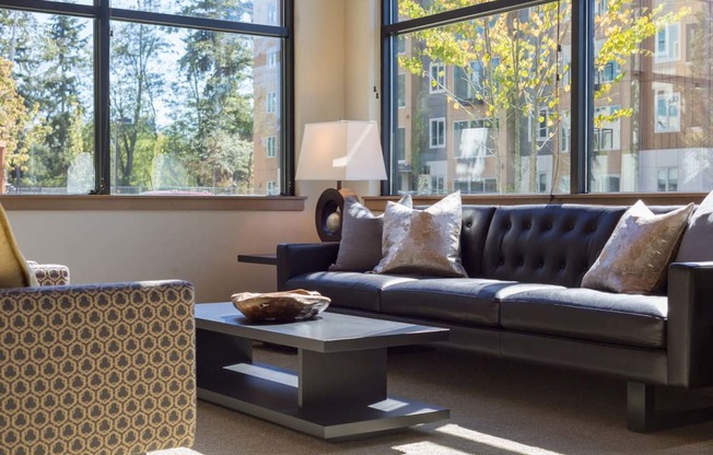 Comfy Sofas For Sitting at Tivalli Apartments, Lynnwood, Washington
