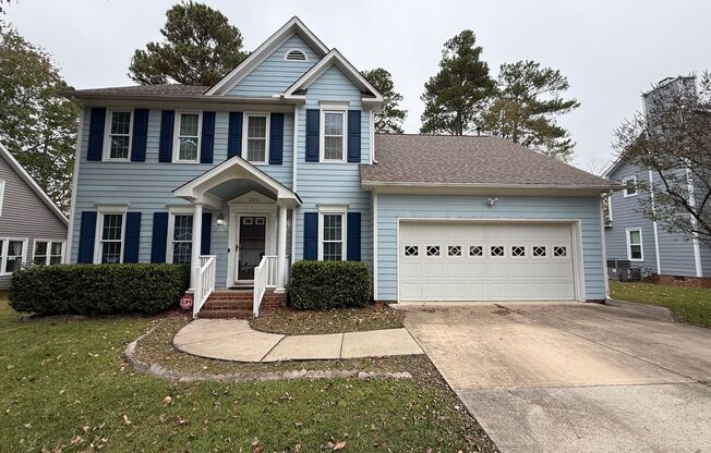 **OFFERING WAIVED APPLICATION FEES & $250 MOVE IN PROMOTION** Excellent 4BD, 2.5BA Cary Home with Fenced Backyard & Screened Porch