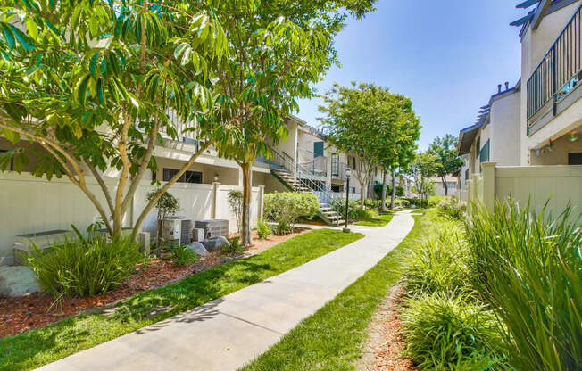 Harbor Cliff Apartments Walkway