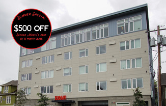 Get $500 Off! Modern Studio in Heart of NE w/ Patio, W/D, D/W, & A/C!