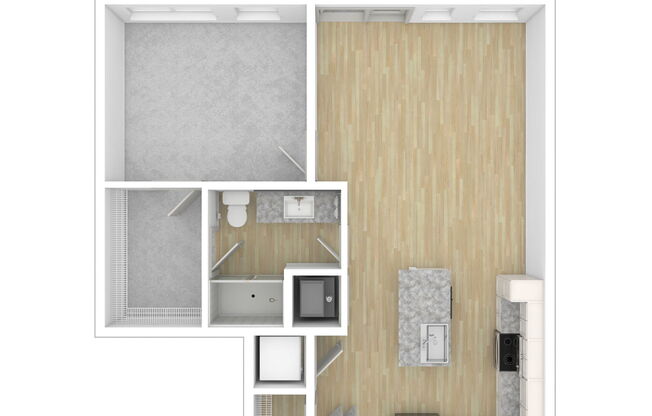 1 bed, 1 bath, 815 sqft, $1,865