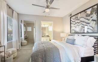 a room with a bed and a lot of walls at Element Deer Valley, Phoenix, AZ