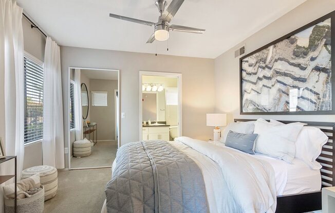 a room with a bed and a lot of walls at Element Deer Valley, Phoenix, AZ