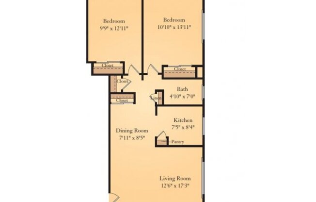 2 beds, 1 bath, 850 sqft, $2,149