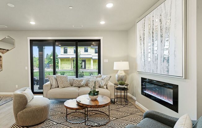 Luxury Townhome for Lease at the Courtyards at Hidden Crest - 7009 NE 132nd Way