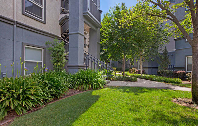 Broadleaf Apartments  |  Apartment Exterior with Well-Kept Grounds