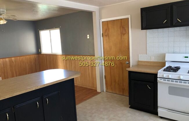 3 Bedroom, 2 Bath, 1 Car Garage with Fenced Yard