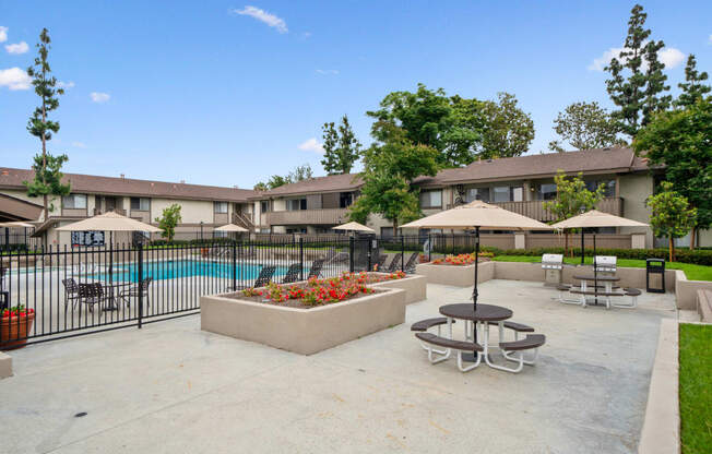 our apartments offer a swimming pool