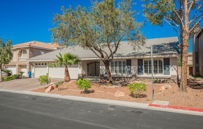 Gorgeous 1 Story Home in Gated Community