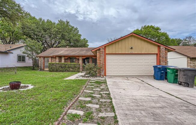 3 Bedroom/2 Bathroom 1-Story Home for Rent