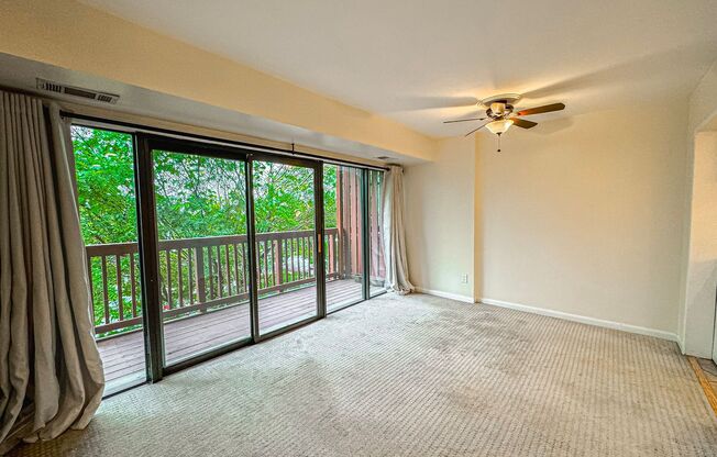 Bright and Spacious 3 Bed 1.5 Bath Condo With Private Balcony In Serene Seminary Walk - Water Included