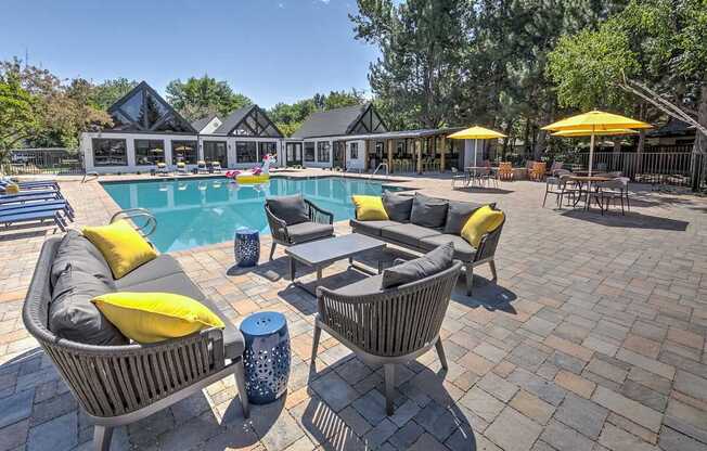 Pool at Reedhouse Apartments, Boise