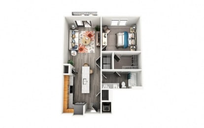 1 bed, 1 bath, 769 sqft, $1,776