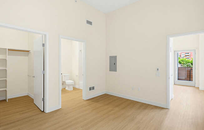 Bedroom with Hard Surface Flooring