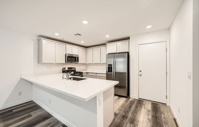 MODERN Stylish 2-Bedroom New-Build Townhome in a GATED Community!