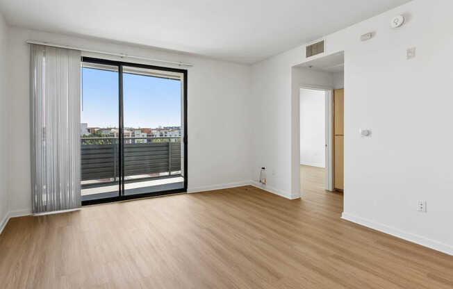 Living Room with Balcony and Hard Surface Flooring