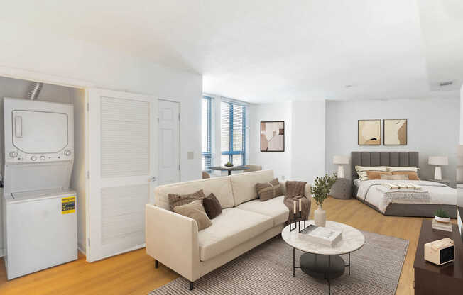 Living Room with Hard Surface Flooring