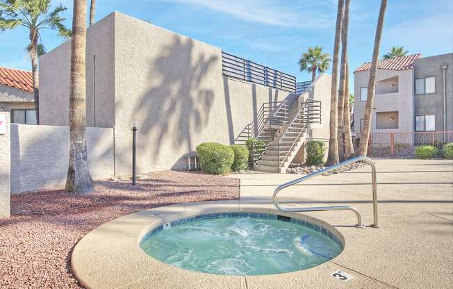 Spa at Ten50 Apartments in Tucson AZ November 2020