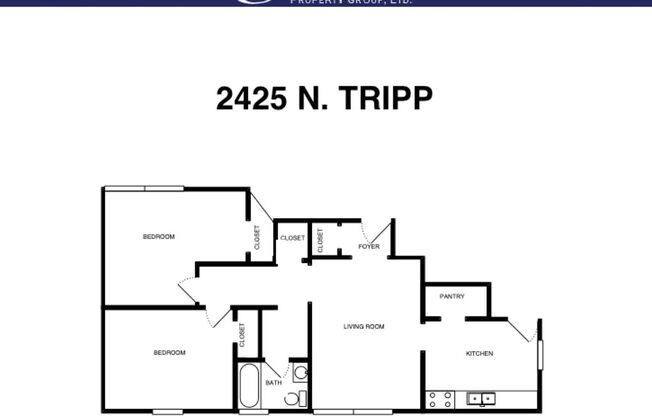 2 beds, 1 bath, $1,725, Unit 2425 #1