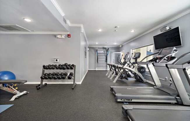 Boulevard on Wilshire Fitness Center with Cardio Machines