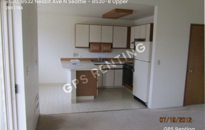 2 beds, 1 bath, $1,595, Unit 8530-B Upper