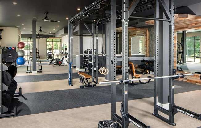 Fitness Center with Top of the Line Equipment