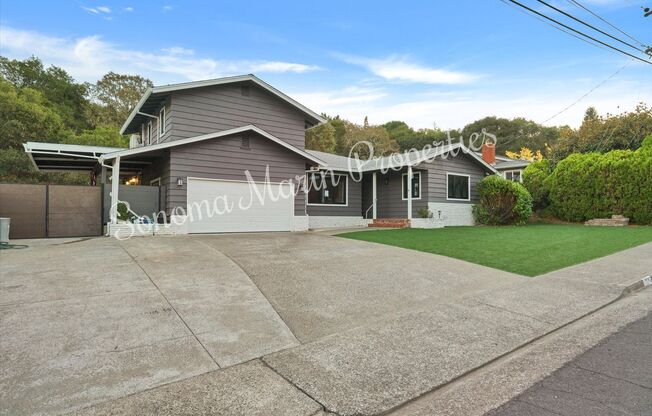 Fully Renovated Spacious 5-Bedroom, 3-Bath Single-Story Home in Charming Novato