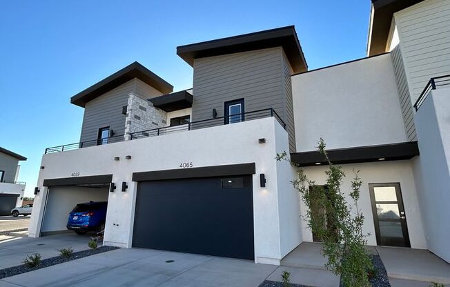 Brand New 3 bed, 2.5 bath, 2 car garage townhome for rent