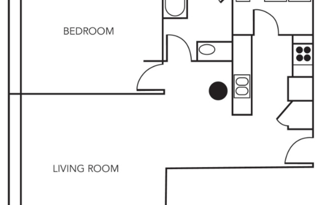 1 bed, 1 bath, 917 sqft, $1,640