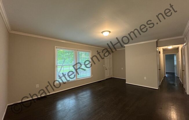 Brick ranch with attached garage