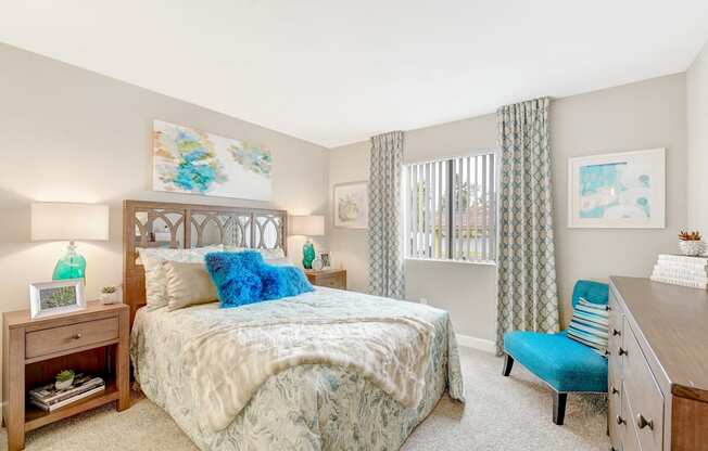 Bedroom at Altair, California