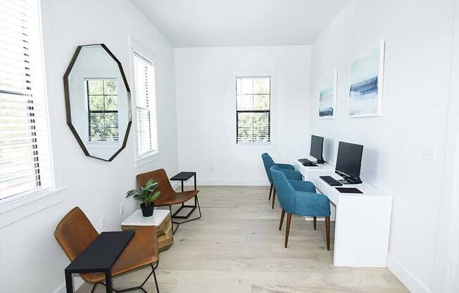 NoA on McNeil Townhomes + Flats - Austin, TX - clubhouse