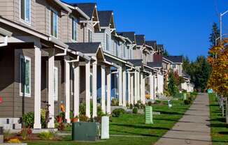 The Landing Townhome Exteriors