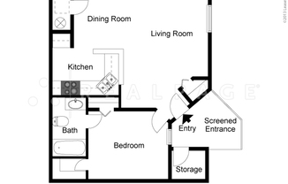 1 bed, 1 bath, 600 sqft, $1,295
