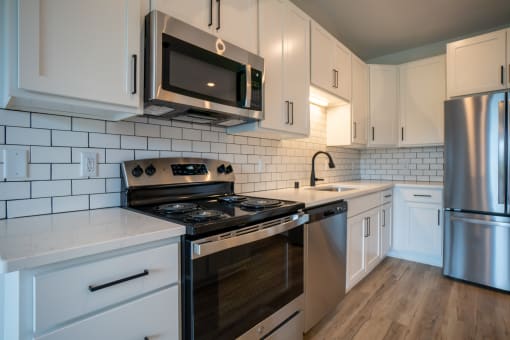 Kitchen at Two Points Crossing, Madison, WI