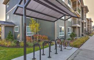 Bike Racks at GATEWAY BY VINTAGE, Spanaway, WA 98387