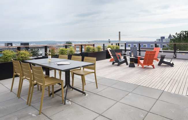 rooftop deck