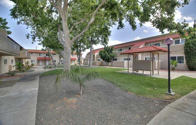 Courtyard View at Casa Alberta Apartments, California, 94087