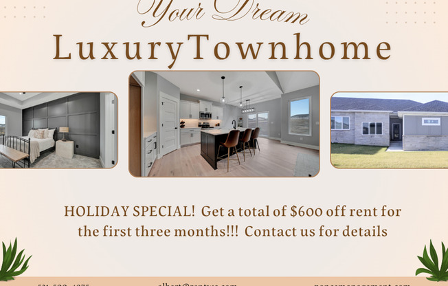 Beautiful Luxury Townhome