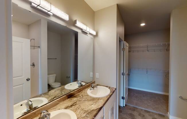 master bathroom at Northern Lights a Lifestyle-Driven Community, West Fargo, ND, 58078