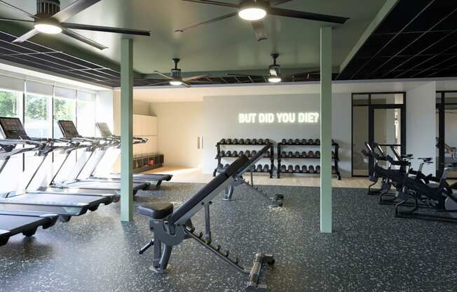 Fitness Center at Boardwalk at Research Park, Alabama, 35811