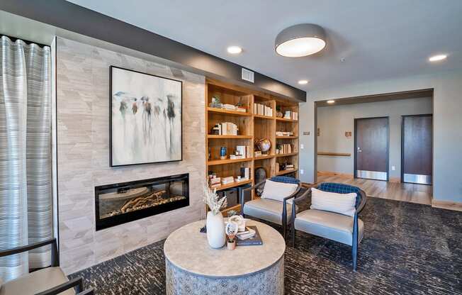 Library room at Heritage at Church Ranch 55+ Apartments, Westminster , CO 80021