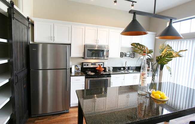 Hayden-Lofts-Kitchen at Hayden Lofts Apartments, Ohio