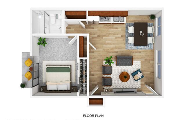 1 bed, 1 bath, 680 sqft, $1,325, Unit 27