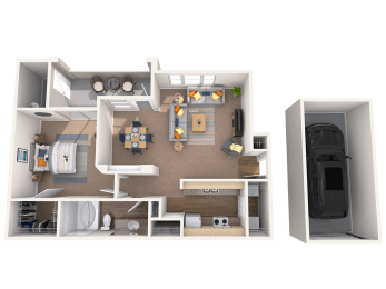 1 bed, 1 bath, 796 sqft, $1,500
